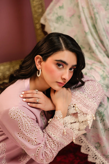 Al Karam | Schiffli Capsule | RTS | SHIRT, TROUSER & DUPATTA 9 - Ladies Clothes - Maria Faisal