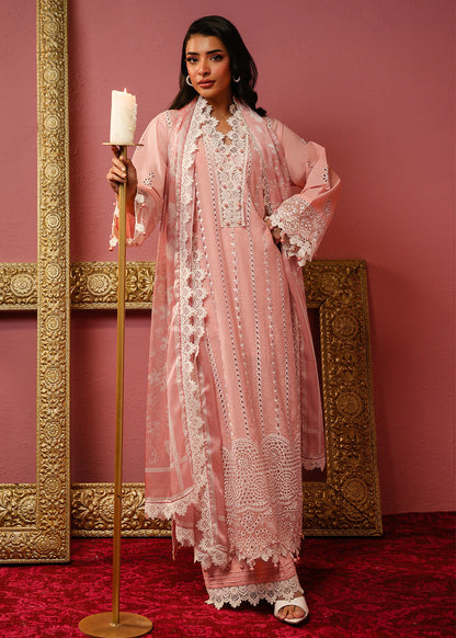 Al Karam | Schiffli Capsule | RTS | SHIRT, TROUSER & DUPATTA 10 - Ladies Clothes - Maria Faisal