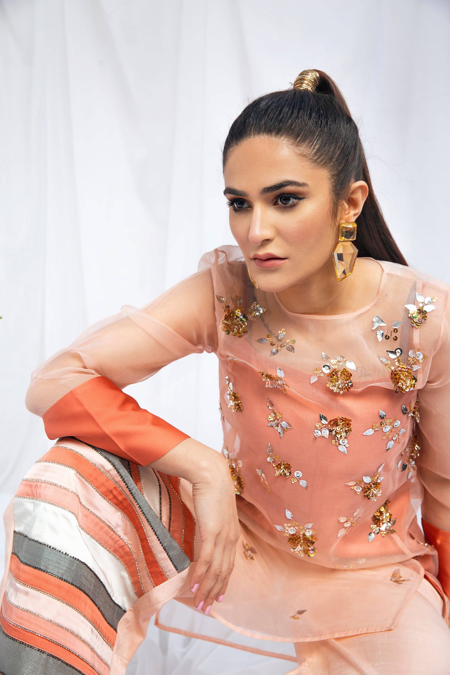 Hana | Viridity Ready to Wear | Tiffany-VRT-005 by Maria Faisal - Registered Vendor of : Hana - type : Ladies Clothes - 100% original wedding dresses