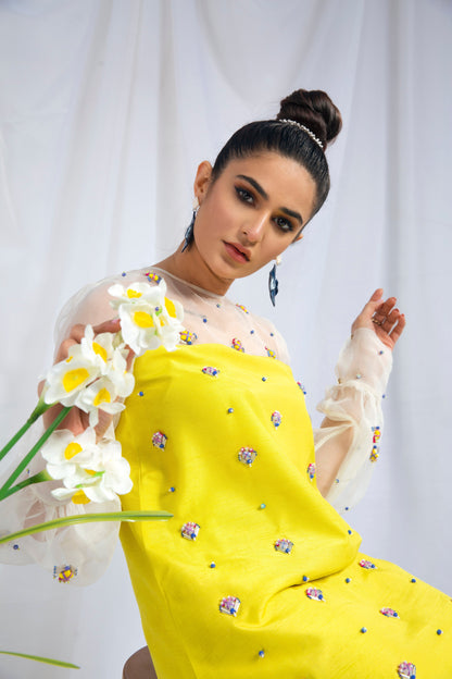 Hana | Viridity Ready to Wear | Citrus Twist -VRT-011 by Maria Faisal - Registered Vendor of : Hana - type : Ladies Clothes - 100% original wedding dresses