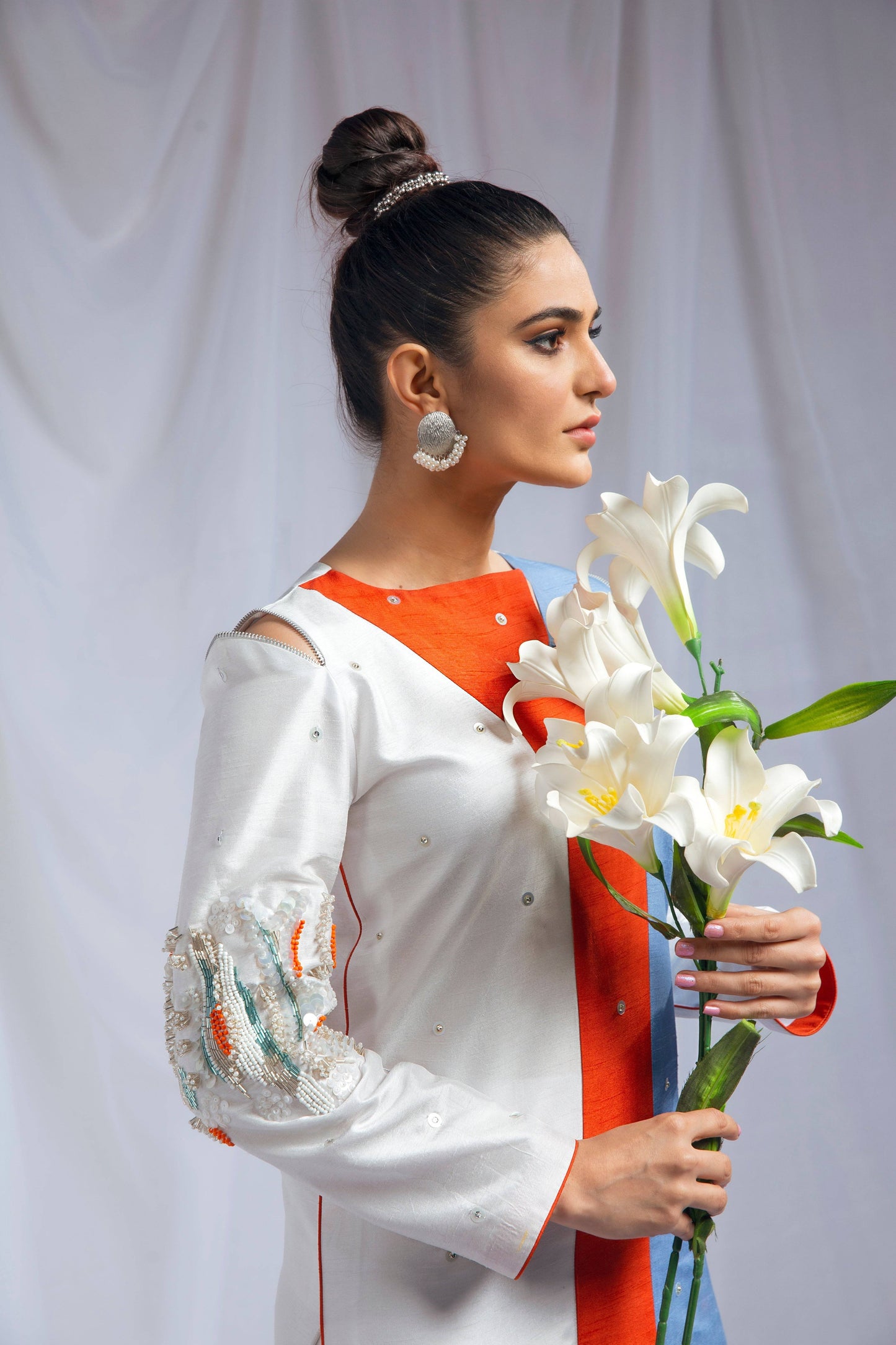 Hana | Viridity Ready to Wear | Marlin -VRT-012 by Maria Faisal - Registered Vendor of : Hana - type : Ladies Clothes - 100% original wedding dresses