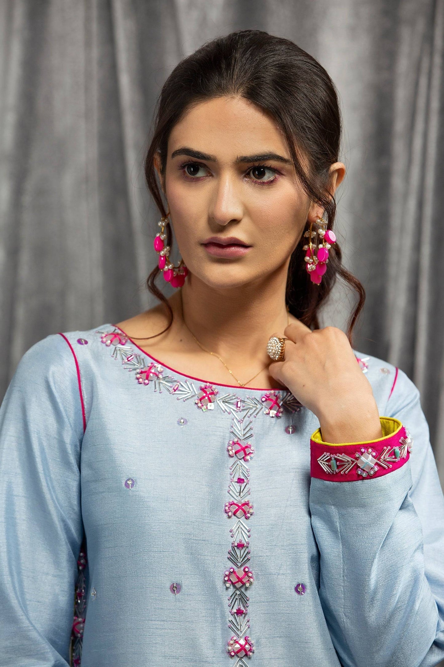 Hana | Viridity Ready to Wear | Carolina-VRT-006 by Maria Faisal - Registered Vendor of : Hana - type : Ladies Clothes - 100% original wedding dresses