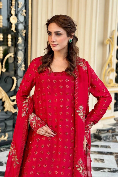 Mina Kashif | Loona Lawn 25 | Ruby by Maria Faisal - Registered Vendor of : Mina Kashif - type : Ladies Clothes - 100% original wedding dresses