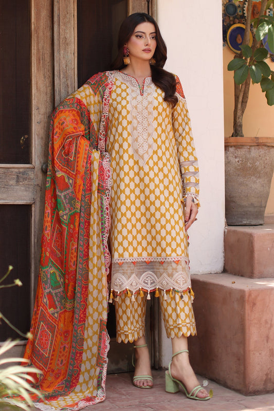 Charizma | Range Lawn | RN6-09 - Luxury Dress - available at Maria Faisal in UK and USA.