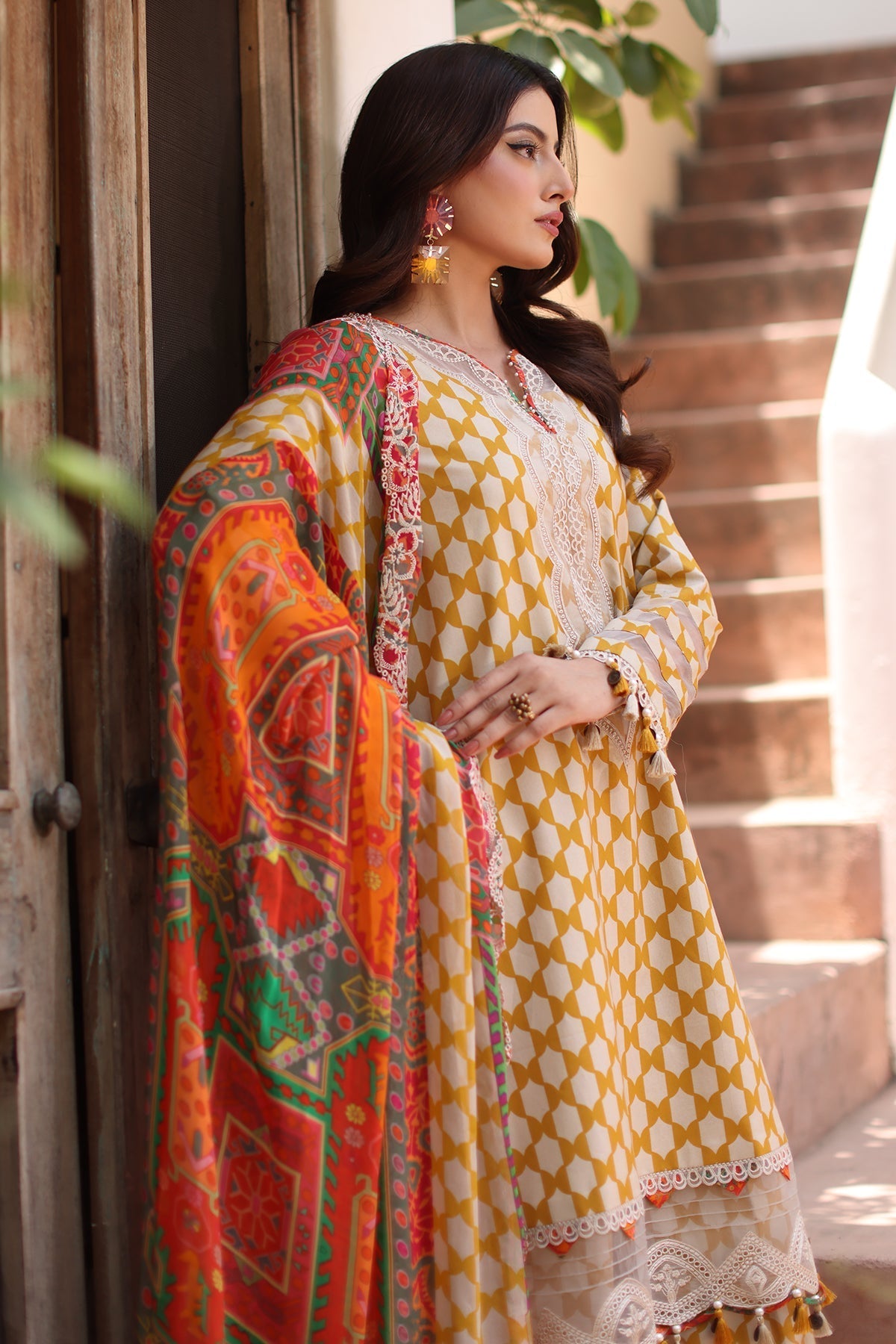 Charizma | Range Lawn | RN6-09 - Luxury Dress - available at Maria Faisal in UK and USA.