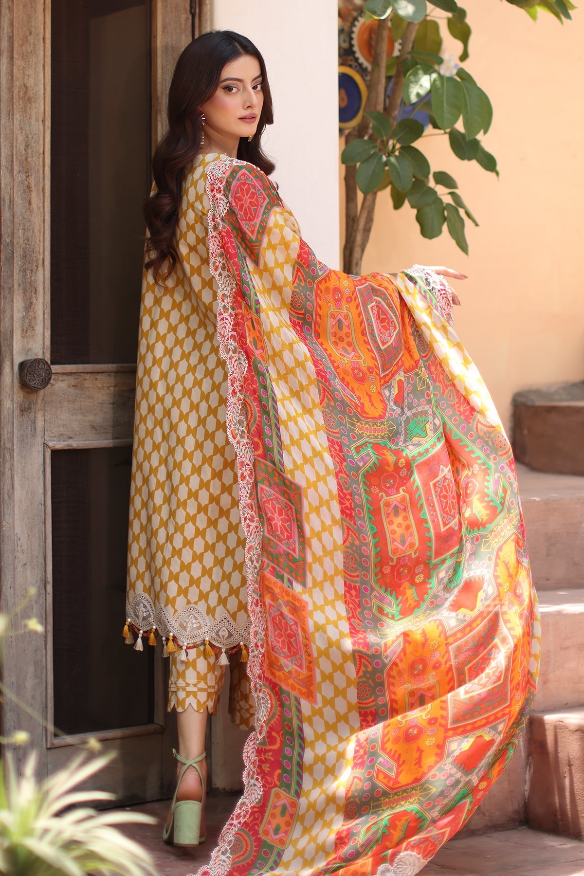Charizma | Range Lawn | RN6-09 - Luxury Dress - available at Maria Faisal in UK and USA.