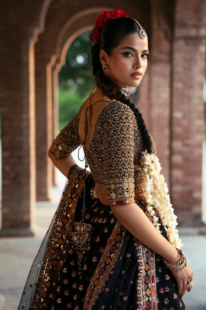 Mina Kashif | Virsa Wedding Formals | Fizza - Wedding Dress - available at Maria Faisal in UK and USA.