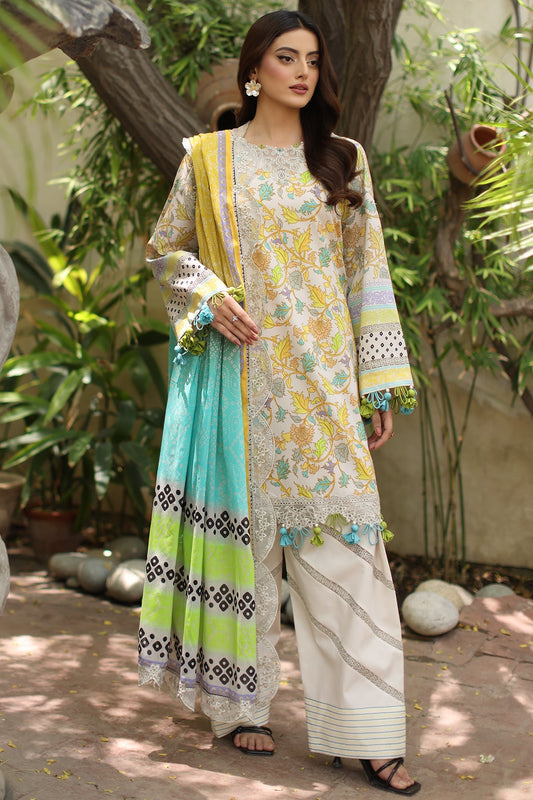 Charizma | Range Lawn | RN6-05 - Luxury Dress - available at Maria Faisal in UK and USA.