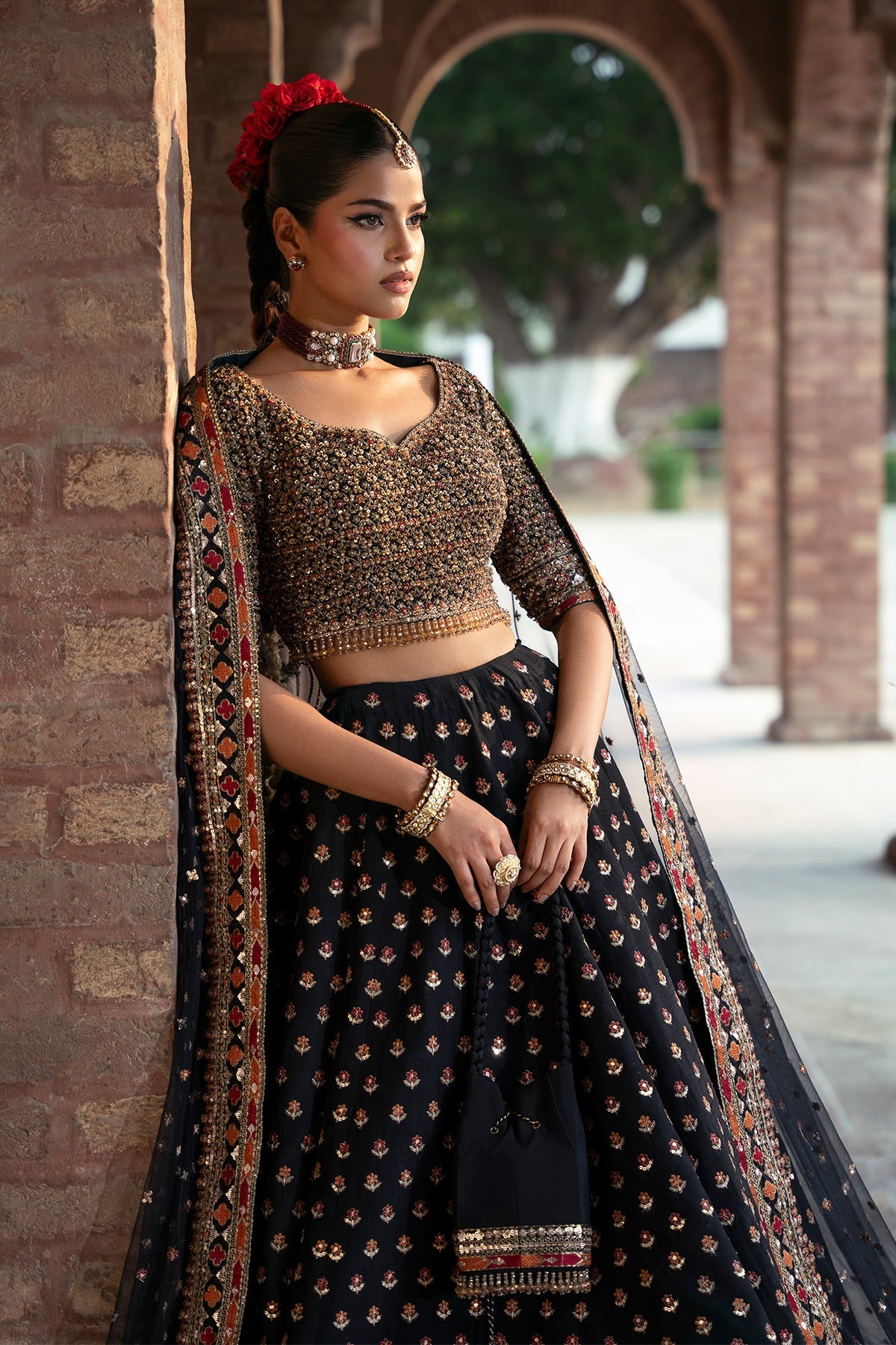 Mina Kashif | Virsa Wedding Formals | Fizza - Wedding Dress - available at Maria Faisal in UK and USA.