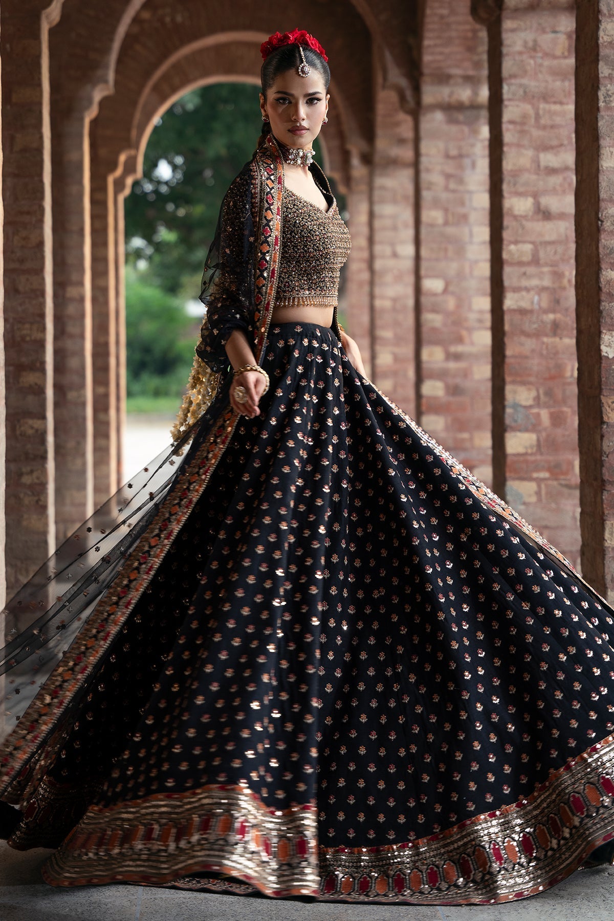 Mina Kashif | Virsa Wedding Formals | Fizza - Wedding Dress - available at Maria Faisal in UK and USA.