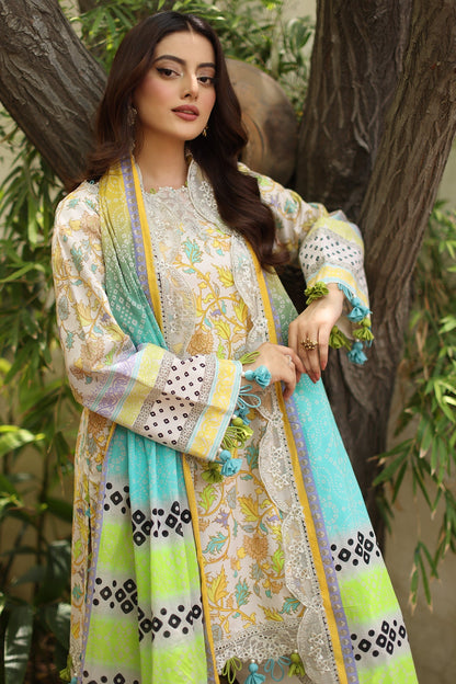 Charizma | Range Lawn | RN6-05 - Luxury Dress - available at Maria Faisal in UK and USA.