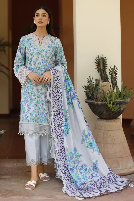 Charizma | Range Lawn | RN6-03 - Luxury Dress - available at Maria Faisal in UK and USA.