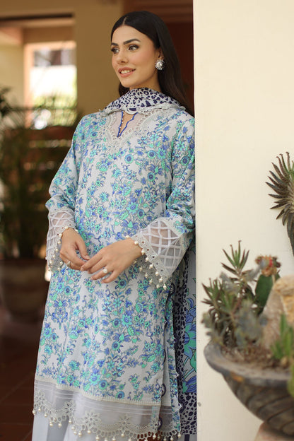 Charizma | Range Lawn | RN6-03 - Luxury Dress - available at Maria Faisal in UK and USA.