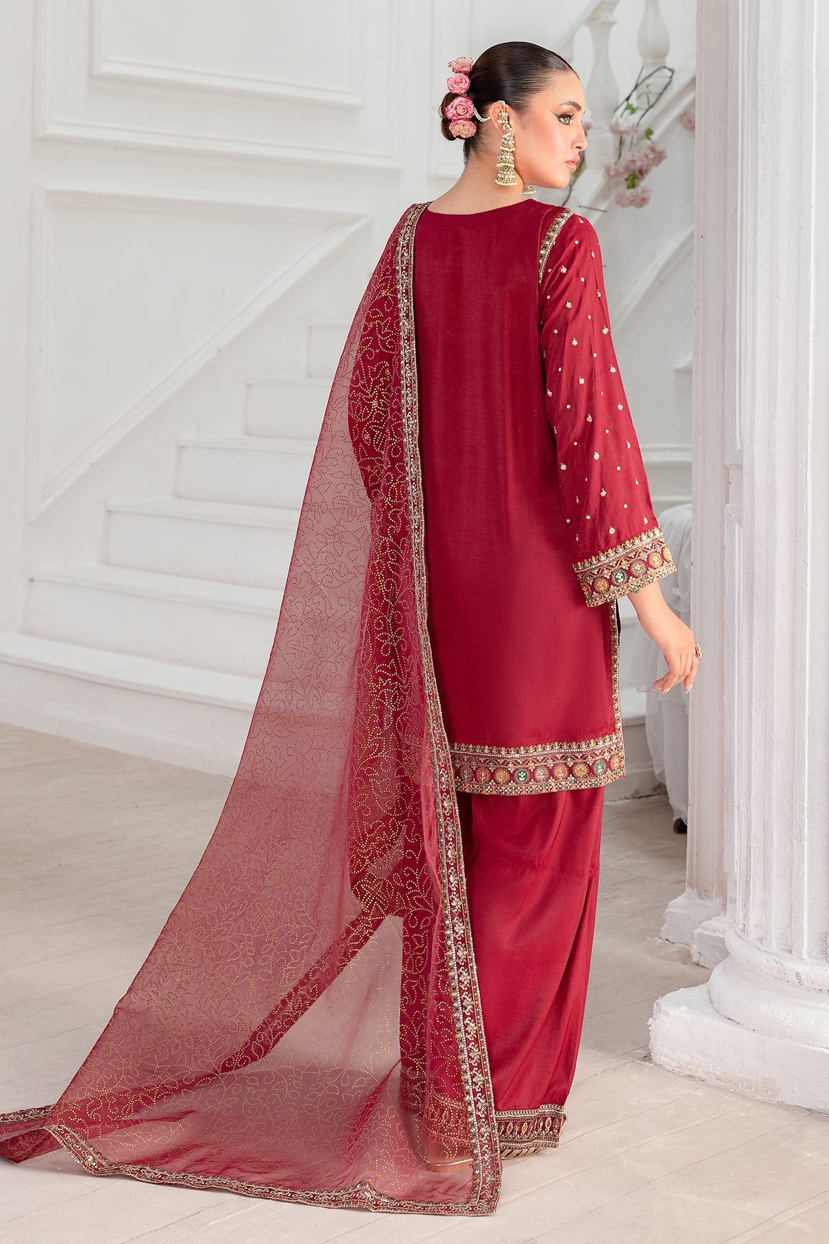 Charizma | Festive Pret | CMA-5-048 R - Ladies Clothes - Maria Faisal