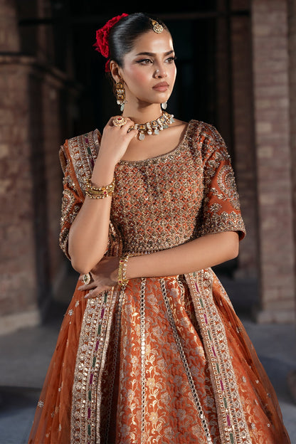 Mina Kashif | Virsa Wedding Formals | Jiya - Wedding Dress - available at Maria Faisal in UK and USA.