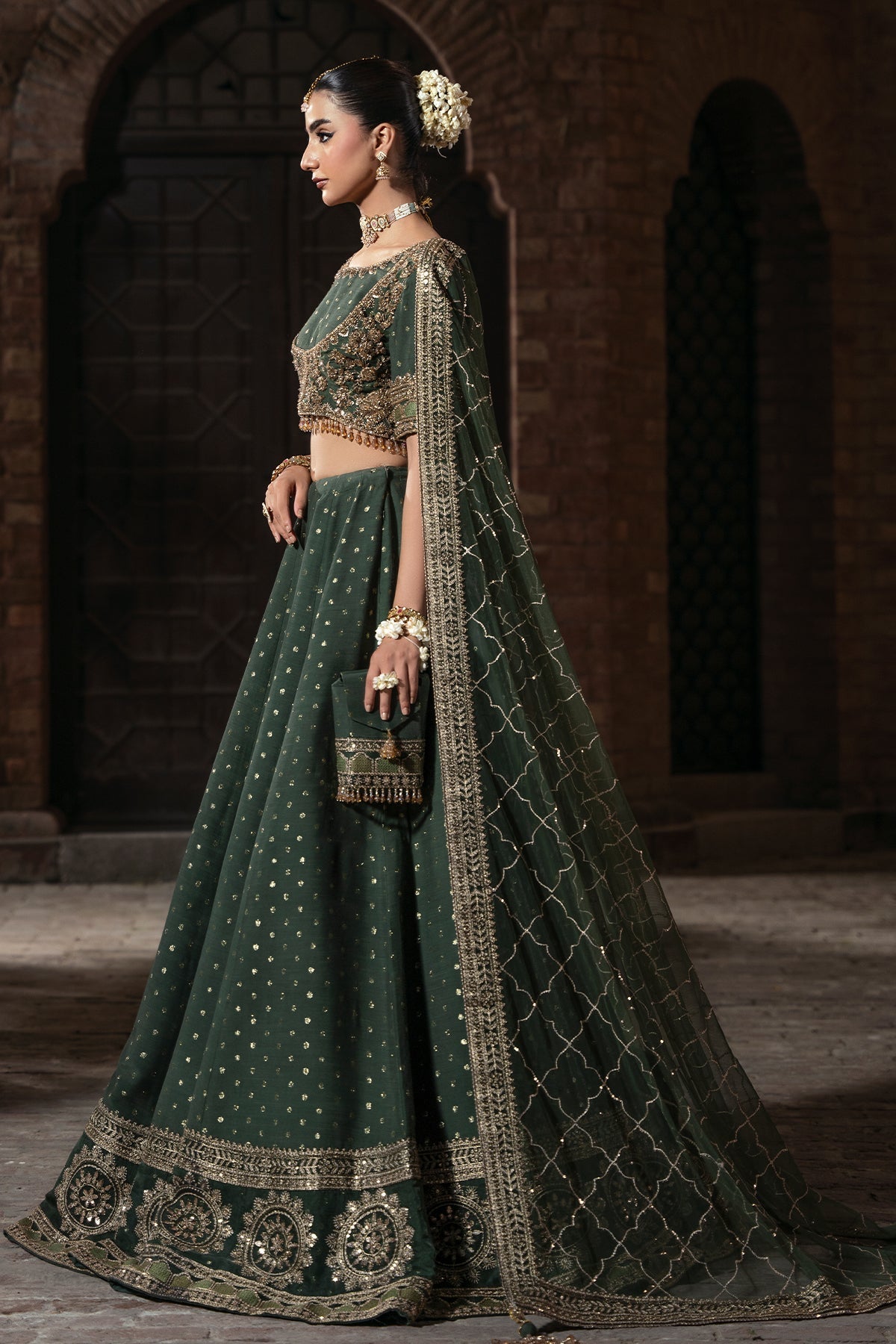 Mina Kashif | Virsa Wedding Formals | Rang Jah - Wedding Dress - available at Maria Faisal in UK and USA.