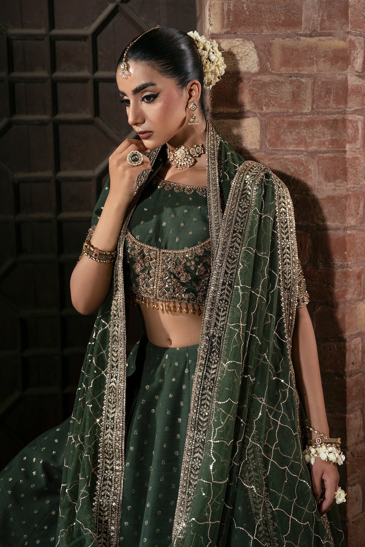Mina Kashif | Virsa Wedding Formals | Rang Jah - Wedding Dress - available at Maria Faisal in UK and USA.