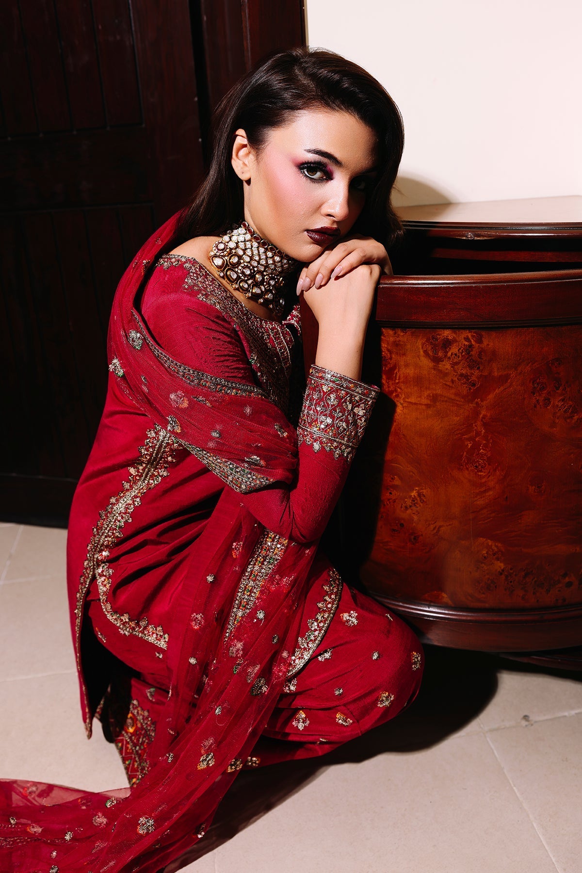 Charizma | Festive Pret | CMA-5-093 R - Ladies Clothes - Maria Faisal
