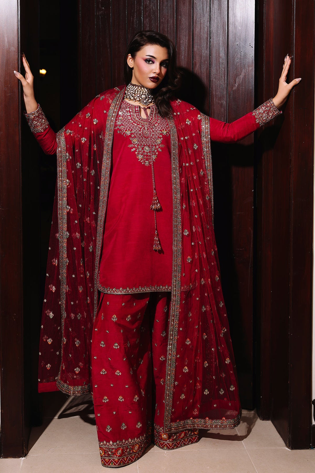 Charizma | Festive Pret | CMA-5-093 R - Ladies Clothes - Maria Faisal