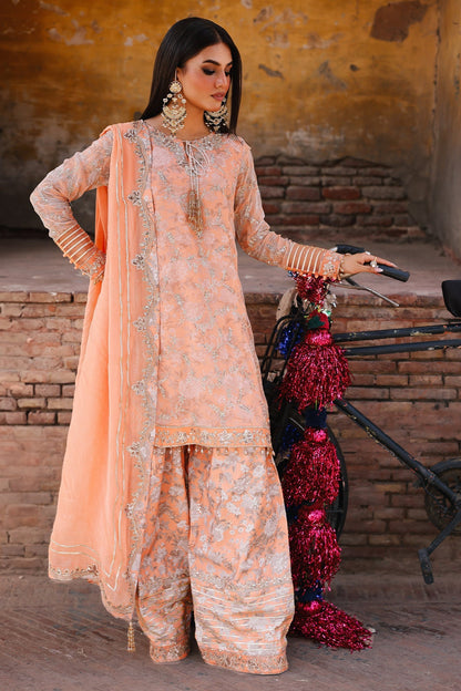 Charizma | Vasal Chiffon | VSL25-19 - Ladies Clothes - Maria Faisal