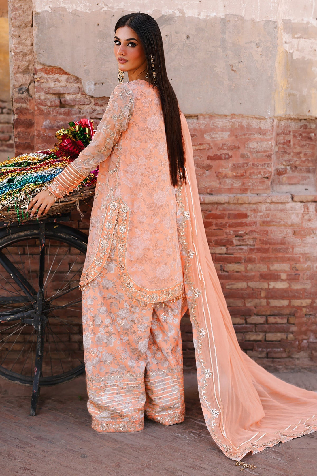 Charizma | Vasal Chiffon | VSL25-19 - Ladies Clothes - Maria Faisal