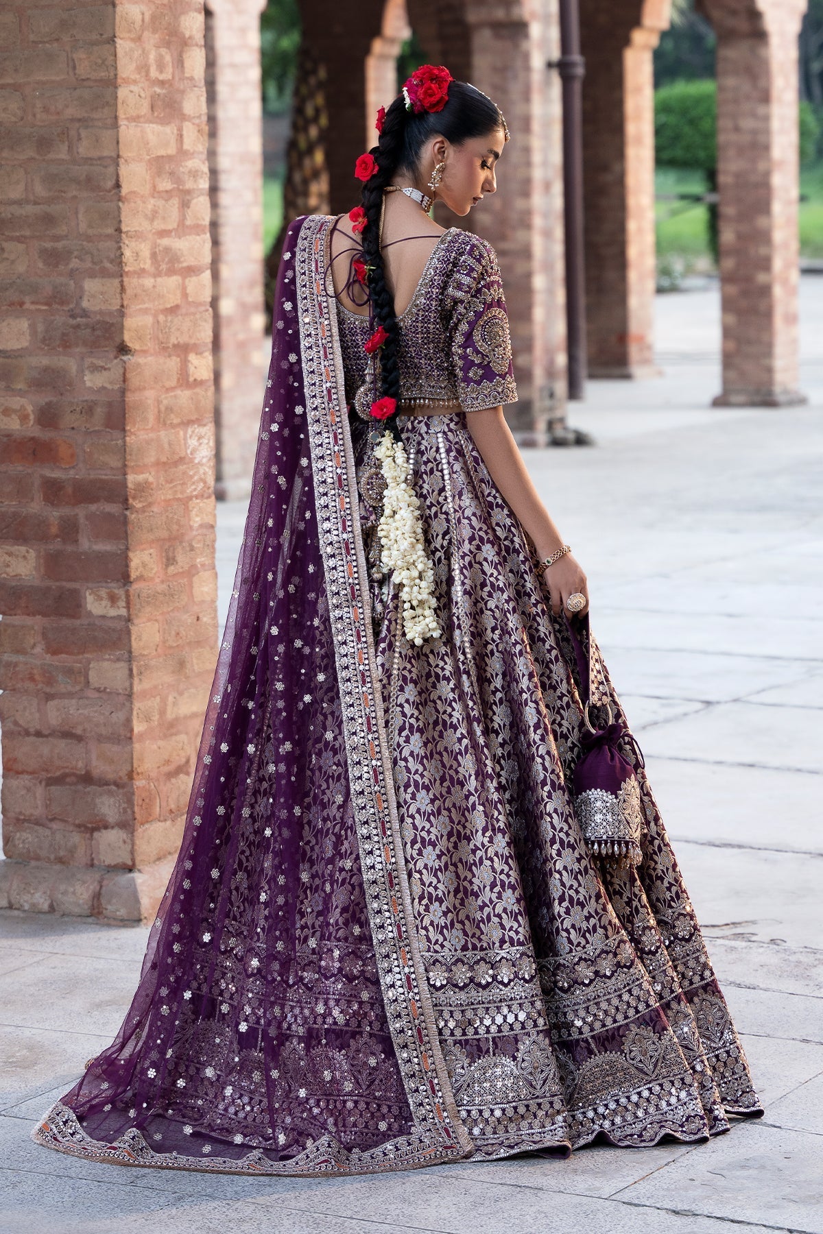 Mina Kashif | Virsa Wedding Formals | Meeram - Wedding Dress - available at Maria Faisal in UK and USA.