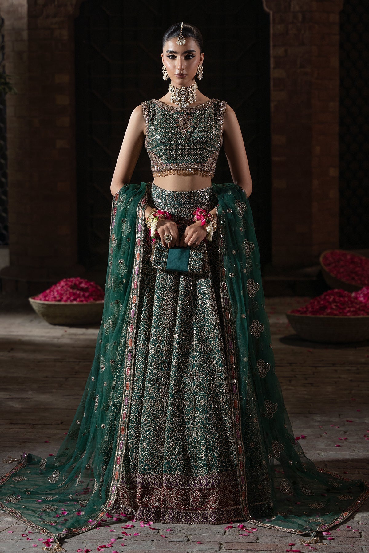 Mina Kashif | Virsa Wedding Formals | Sohani - Wedding Dress - available at Maria Faisal in UK and USA.