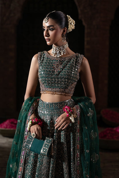 Mina Kashif | Virsa Wedding Formals | Sohani - Wedding Dress - available at Maria Faisal in UK and USA.