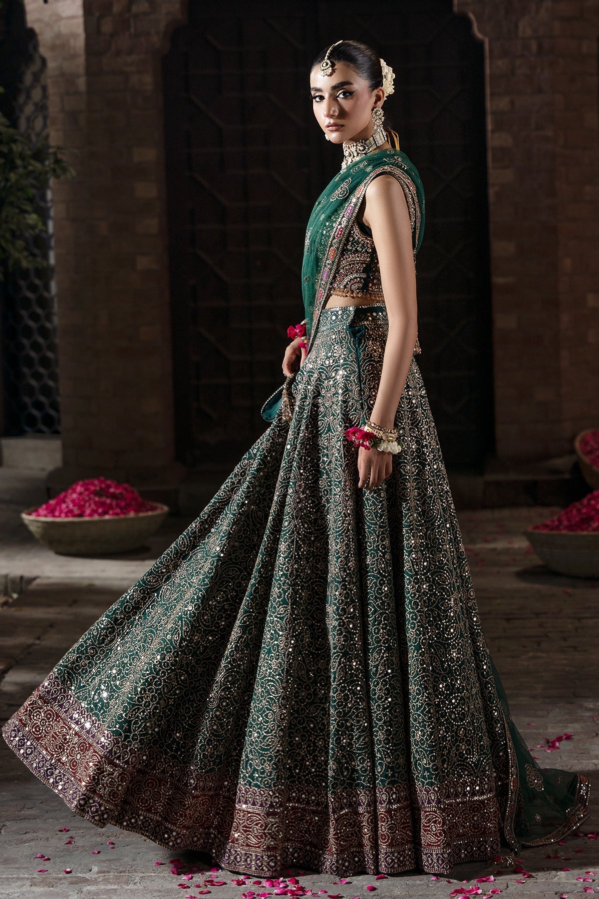 Mina Kashif | Virsa Wedding Formals | Sohani - Wedding Dress - available at Maria Faisal in UK and USA.