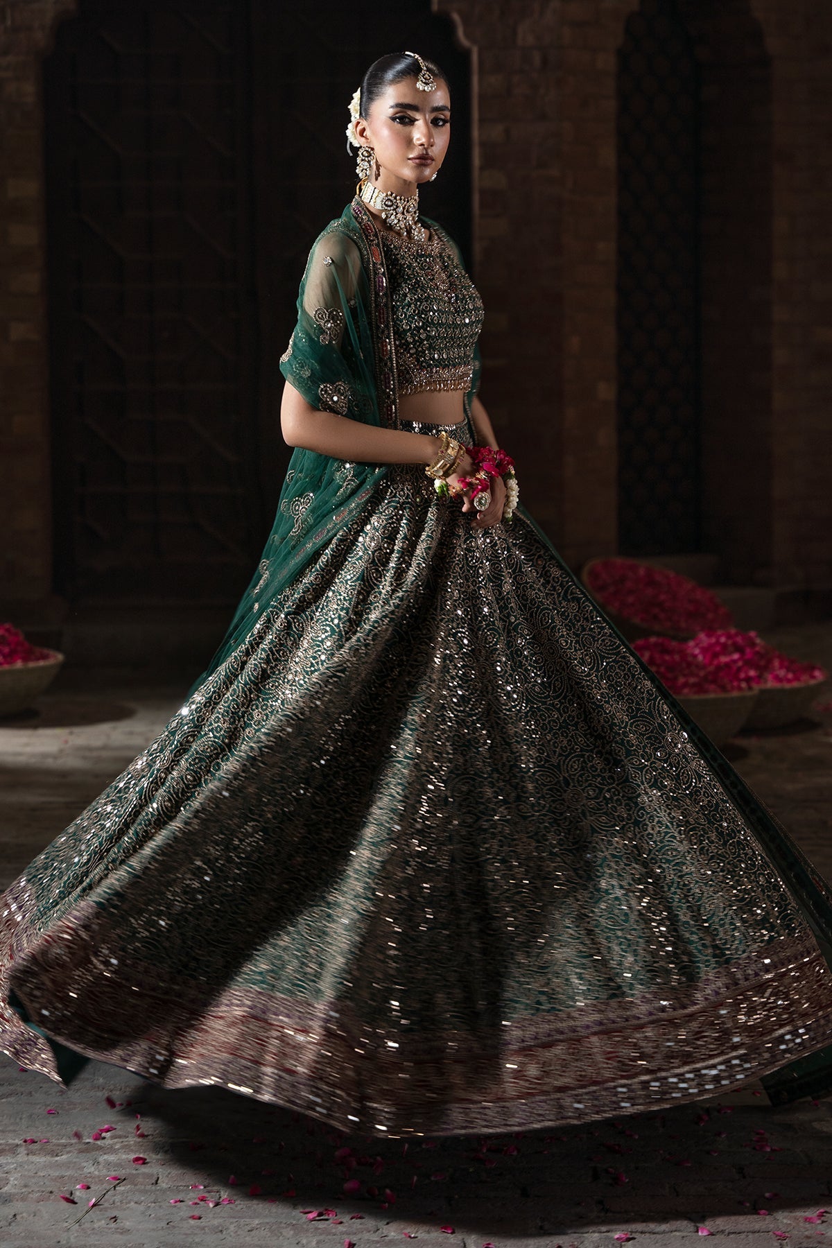 Mina Kashif | Virsa Wedding Formals | Sohani - Wedding Dress - available at Maria Faisal in UK and USA.