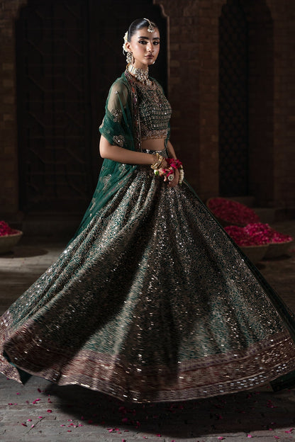 Mina Kashif | Virsa Wedding Formals | Sohani - Wedding Dress - available at Maria Faisal in UK and USA.