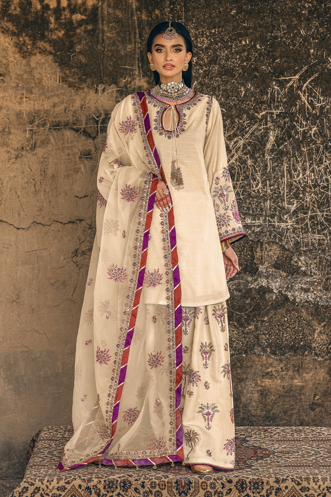Charizma | Festive Pret | CMA-5-137 SKIN - Ladies Clothes - Maria Faisal