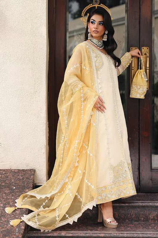 Charizma | Festive Pret  | CMA-5-240 - Dress - available at Maria Faisal in UK and USA.