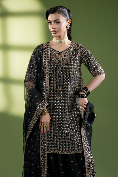 Charizma | Festive Pret  | CMA-6-237 - Dress - available at Maria Faisal in UK and USA.