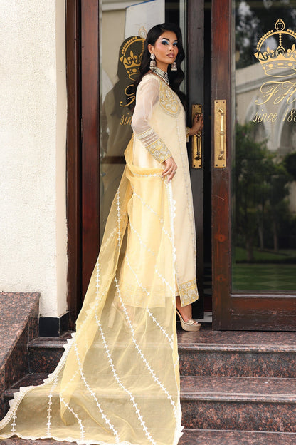 Charizma | Festive Pret  | CMA-5-240 - Dress - available at Maria Faisal in UK and USA.