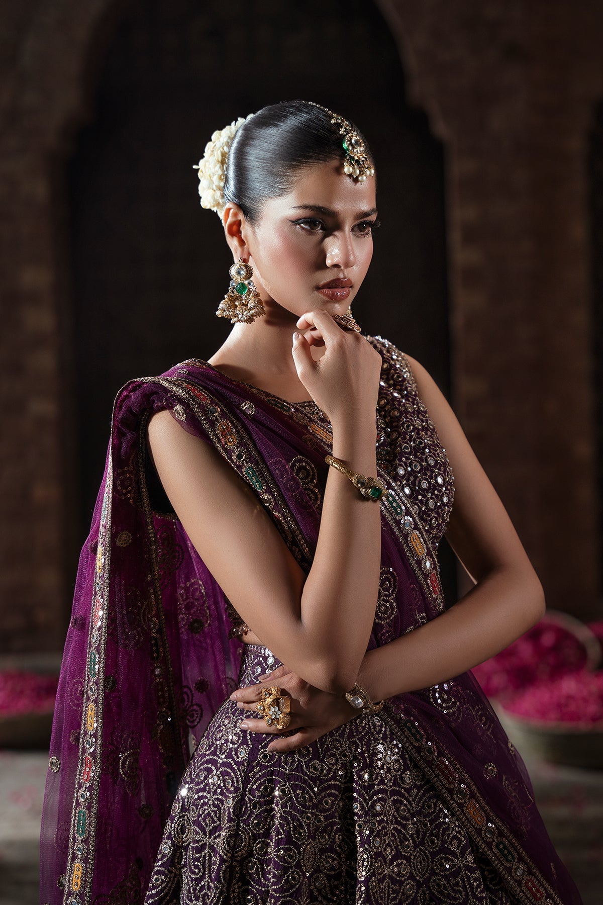 Mina Kashif | Virsa Wedding Formals | Zaree - Wedding Dress - available at Maria Faisal in UK and USA.