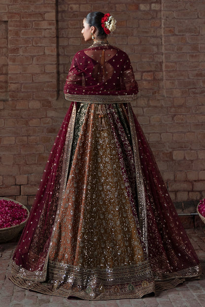 Mina Kashif | Virsa Wedding Formals | Zah-e-naseeb - Wedding Dress - available at Maria Faisal in UK and USA.