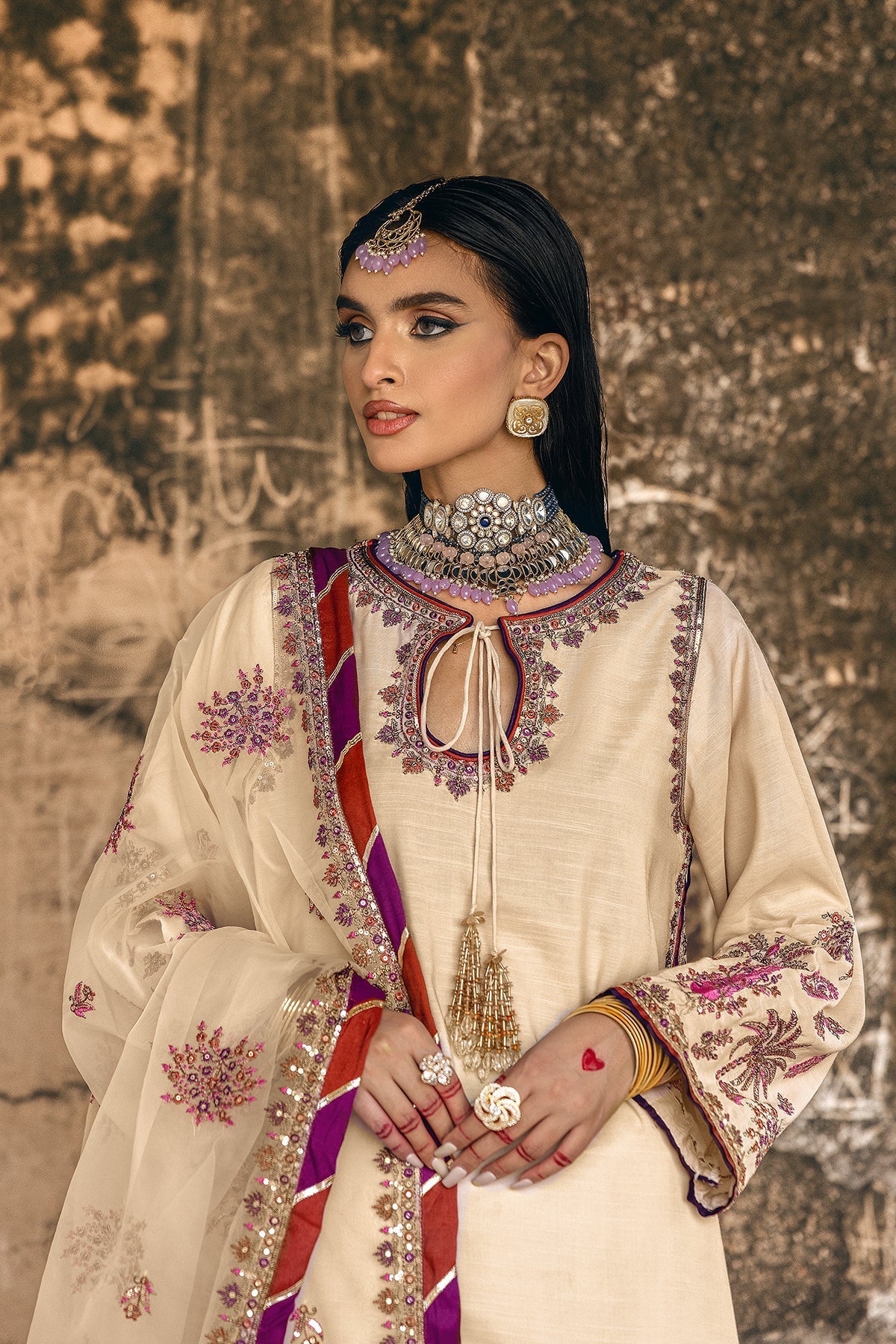 Charizma | Festive Pret | CMA-5-137 SKIN - Ladies Clothes - Maria Faisal