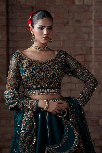 Mina Kashif | Virsa Wedding Formals | Fabiha - Wedding Dress - available at Maria Faisal in UK and USA.