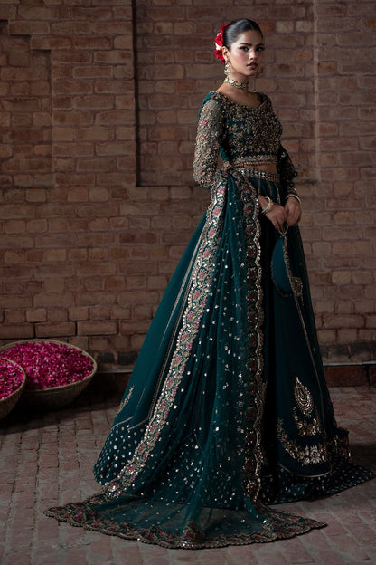 Mina Kashif | Virsa Wedding Formals | Fabiha - Wedding Dress - available at Maria Faisal in UK and USA.