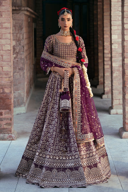 Mina Kashif | Virsa Wedding Formals | Meeram - Wedding Dress - available at Maria Faisal in UK and USA.