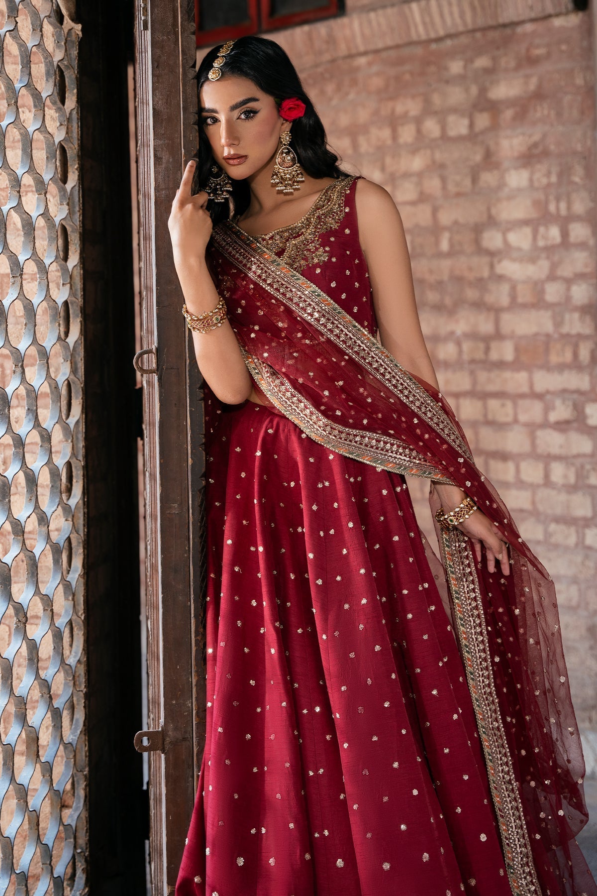 Mina Kashif | Virsa Wedding Formals | Sahiba - Wedding Dress - available at Maria Faisal in UK and USA.