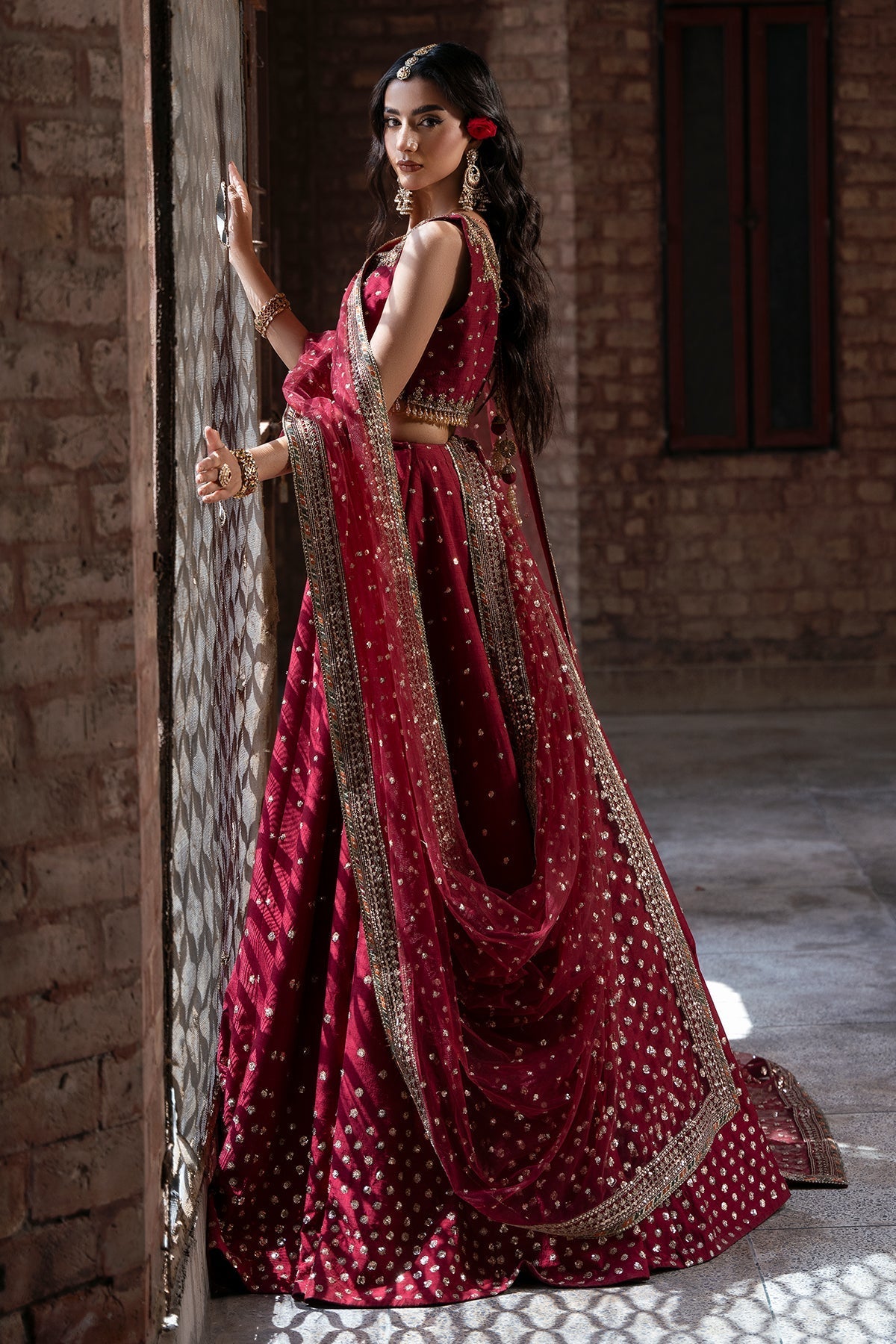 Mina Kashif | Virsa Wedding Formals | Sahiba - Wedding Dress - available at Maria Faisal in UK and USA.
