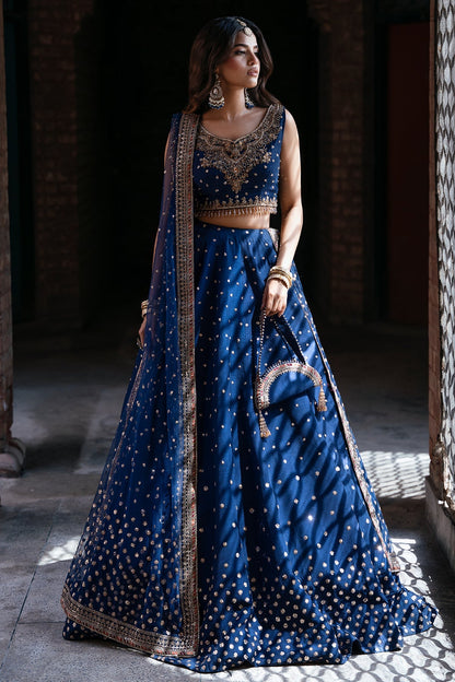 Mina Kashif | Virsa Wedding Formals | Naqsh - Wedding Dress - available at Maria Faisal in UK and USA.