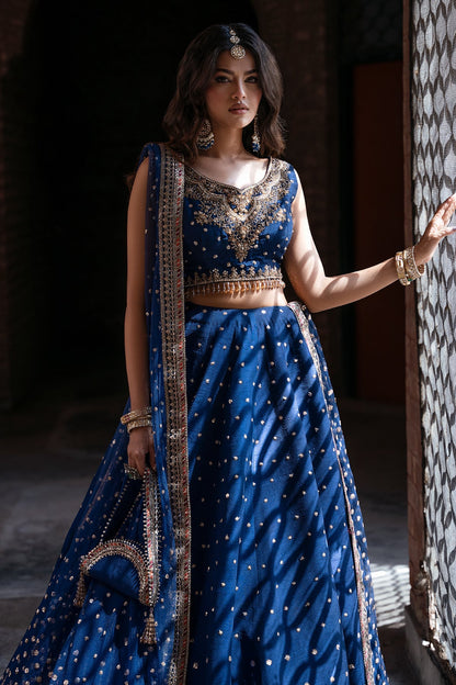 Mina Kashif | Virsa Wedding Formals | Naqsh - Wedding Dress - available at Maria Faisal in UK and USA.