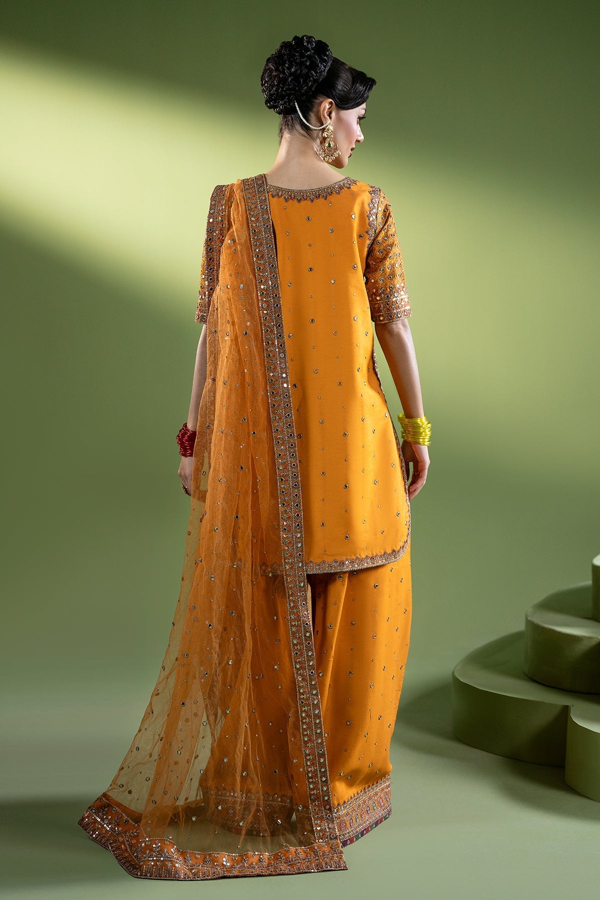 Charizma | Festive Pret  | CMA-6-260 - Dress - available at Maria Faisal in UK and USA.
