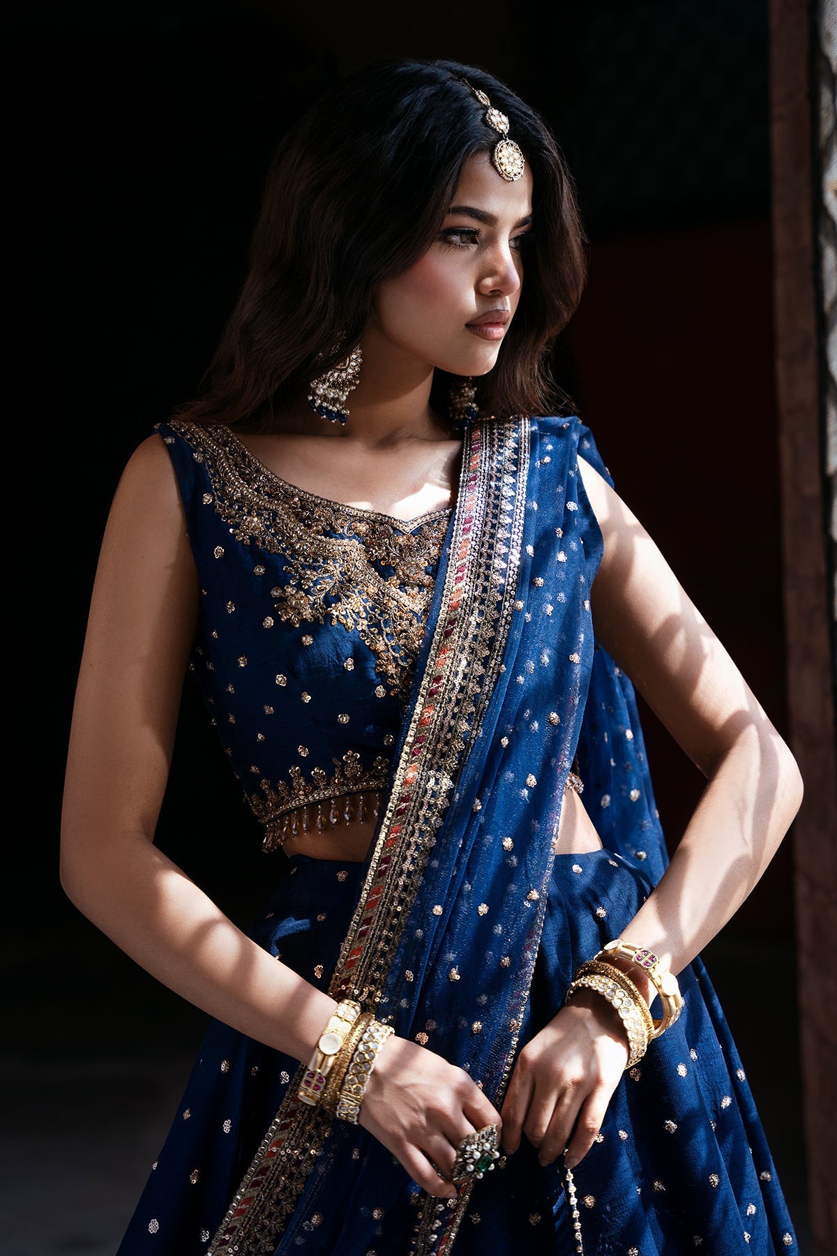 Mina Kashif | Virsa Wedding Formals | Naqsh - Wedding Dress - available at Maria Faisal in UK and USA.
