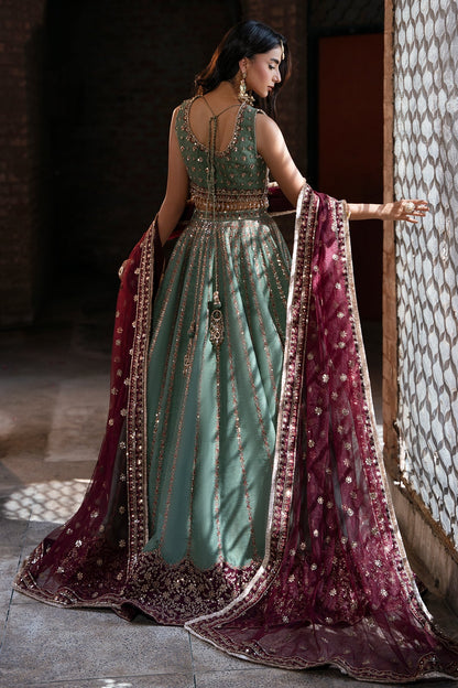 Mina Kashif | Virsa Wedding Formals | Noor-e-saba - Wedding Dress - available at Maria Faisal in UK and USA.