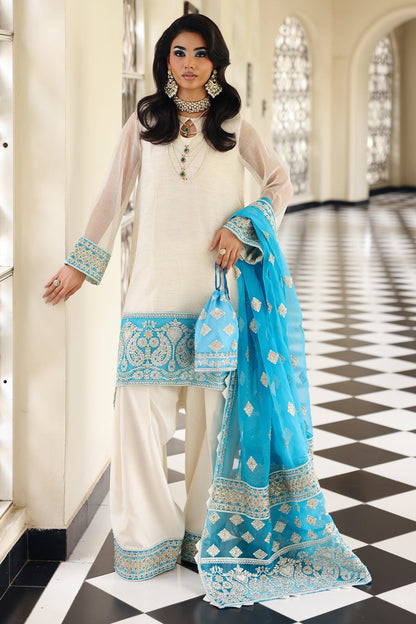 Charizma | Festive Pret  | CMA-5-239 - Dress - available at Maria Faisal in UK and USA.