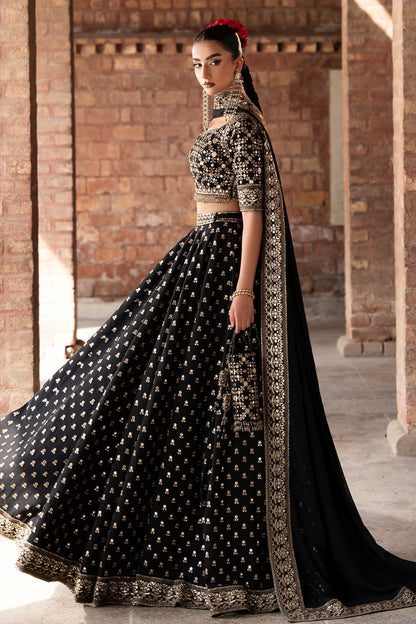 Mina Kashif | Virsa Wedding Formals | Surmayi - Wedding Dress - available at Maria Faisal in UK and USA.